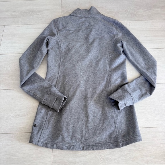 Lululemon Coast Wrap II In Heathered Medium Grey Size 2 - Picture 5 of 13